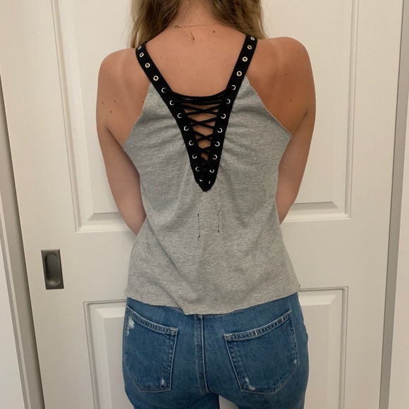 LF Distressed Tank Top - Picture 2 of 2